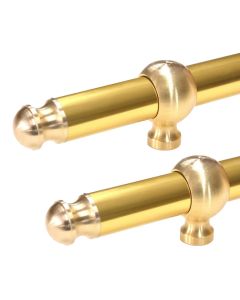 Profile round, Aluminium  , brass, Ø11 mm , 800 mm