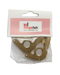 Hinge suport for tube, Aluminium , brass, Ø11