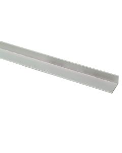 Profile L-shaped, Aluminium silver, 15 x 10 mm , 2000 mm