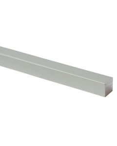 Profile full square, Aluminium silver, 10 x 10 mm , 2000 mm