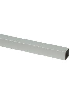Profile empty square, Aluminium silver, 15 x 15 mm , 2000 mm