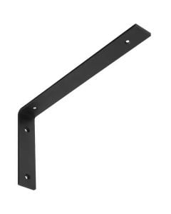 Strenghtened steel bracket, 311x159x40x6 mm, black