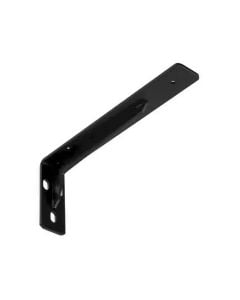 Strenghtened steel bracket, 250x100x40x4 mm, black