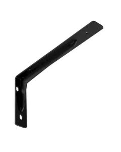 Strenghtened steel bracket, 300x150x40x4 mm, black