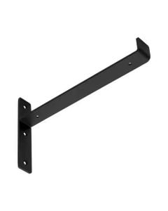 Strenghtened steel bracket , 266x150x30x4 mm black