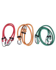 Set of 6 bungee cords for fastening, 30.5/45.70/70 cm