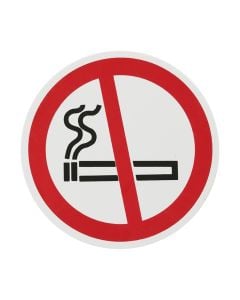 Sign board (no smoking) Ø80 mm