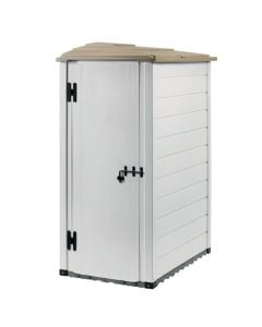 Storage sheds TUSCANY EVO RESERVO 100 for open balcony and garden, PVC, 139 x 95 x 201 cm.