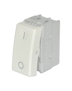GEWISS two pole switch White Unica Top