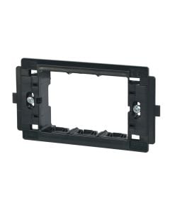 Three gang frame graphite Grey colour GEWISS