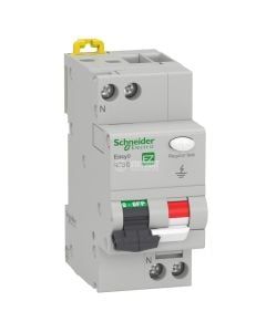 RCBO differential. 1PN, 2M, C Curve 32A 6000A 30mA AC, Easy9