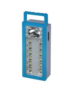 LED light  1583 19x7 cm, plastik, blue