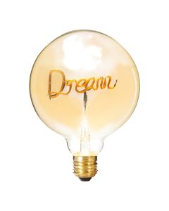 LED DREAM lamp, Filament, E27, 6W, 2200K, 510lm, 220V-240V AC, D. 12.5 x H. 17 cm.