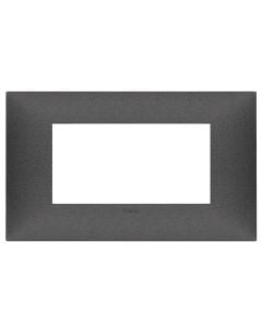 Lid 4M, black mat UP, Neve, plastic.