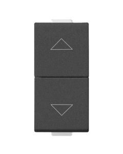 Three state switch, 1P, NO + N, black