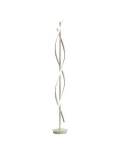 Floor led light, 40 W, 3000K, 25x155 cm, iron/aluminium, white