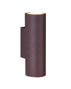 Wall spotlight, Marley, Trio 2xGU10, H18cm, D6 cm, Rusty