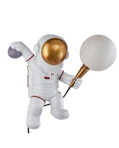 Kids wall room light, astronaut, 1xG9,