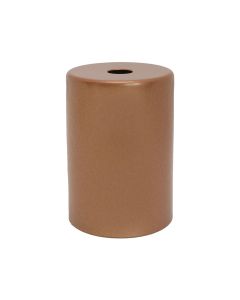 Metal cover for lampholder with E27 lampholder , copper