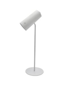 Led reading table light,  with back light projector, grey