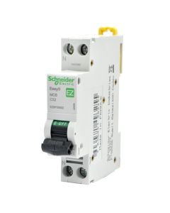 Mini Circuit Breaker  1P+N 1M 32A, 6kA, Kurba C, Easy9