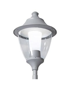 Pole light, Gino, E27, 30W, H71.5 cm, resine, gray