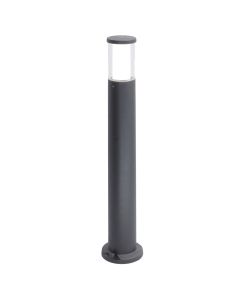 Floor light, Carlo, H80 cm, transparent +6W GU10 lamp included, CCT, resine, black