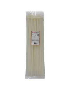 CABLE TIES, WHITE, 360mmX4,8mm (100pcs)