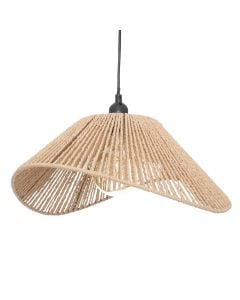 Ndricues I varur , E27, D45 cm, litar natyral, ngjyre natyrale