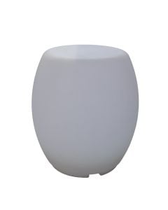Table with led light, Polyethylene, RGB color change, 16 colors available with remote, L40xW40XH36 cm