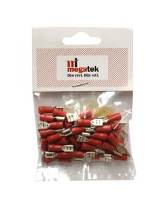 Preisulated female terminals 0.25-1.5mm², 50pc/pack