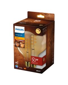 Led bulb, Philips, 50W, G120, E27, GOLD SP 1PF/4.