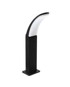 Outdoor floor led light,Eglo, Fiumicino, 11.5 W, 3000K, black, aluminium, L45 cm