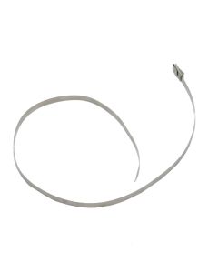 Stainless Steel Ties, Benman, 370x4.5 mm.