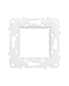 fixing frame, plastic, 2 Modules, 1 gang