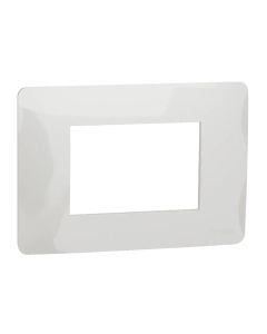 3 mod. Cover frame white Unica