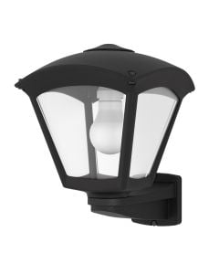 Outdoor wall light, Fumagalli, black, E27