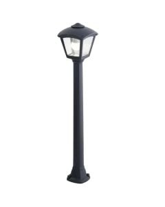 Outdoor floor light, Fumagalli, black, E27, H97.5cm