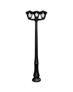 Outdoor floor light, Fumagalli, black, 2xE27