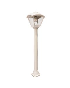 Outdoor floor light, Fumagalli, white, E27, H 97.5cm