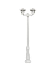 Outdoor floor light, Fumagalli, white, 2xE27