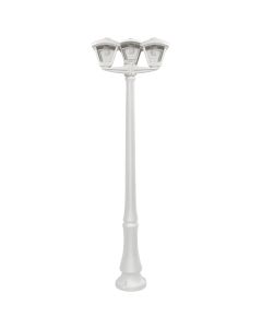 Outdoor floor light, Fumagalli, white, 3xE27