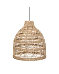 Hanging light, E27, D. 45cm, natural reed