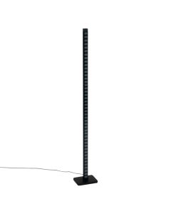 Floor light, LED, RGB, H.122cm, black, remote control