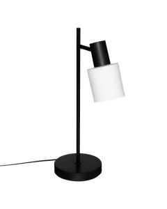 Table lamp, E14, H.45cm, metal/glass, black