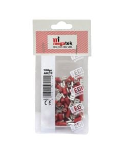 Insulated terminal, F 1.5/6.3mm²
