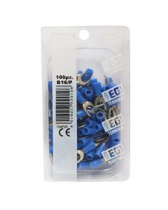 Insulated terminal fork, 2.5/6.2mm