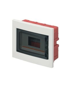 Automatic box inside the wall, 8M, IP40, white
