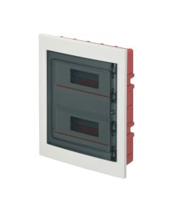 Automatic electric box inside wall, 24M, IP40, white