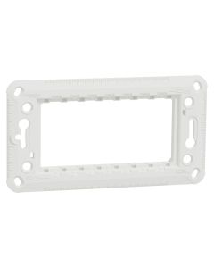 Fixing frame, plastic, 3 modules, 1 gang
